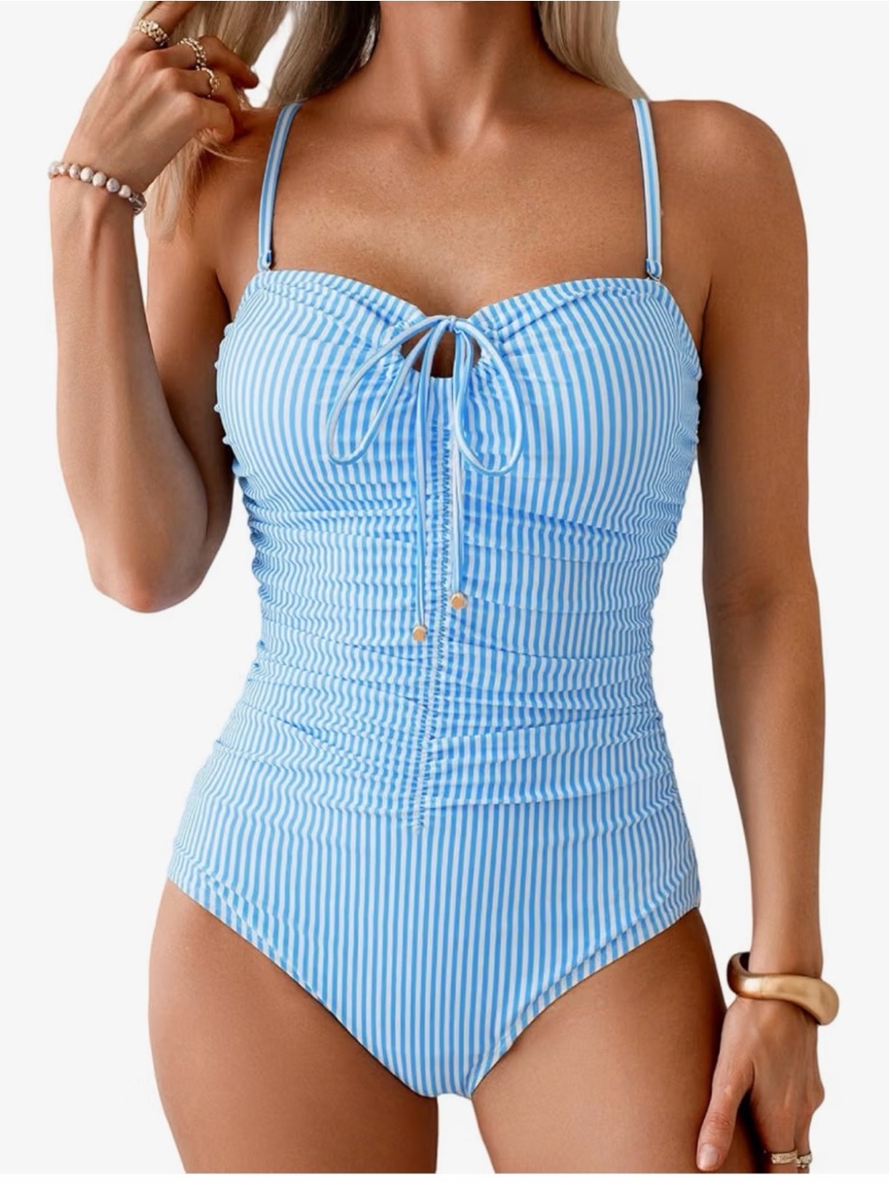 Herseas Women's Tummy Control One Piece Swimsuit
